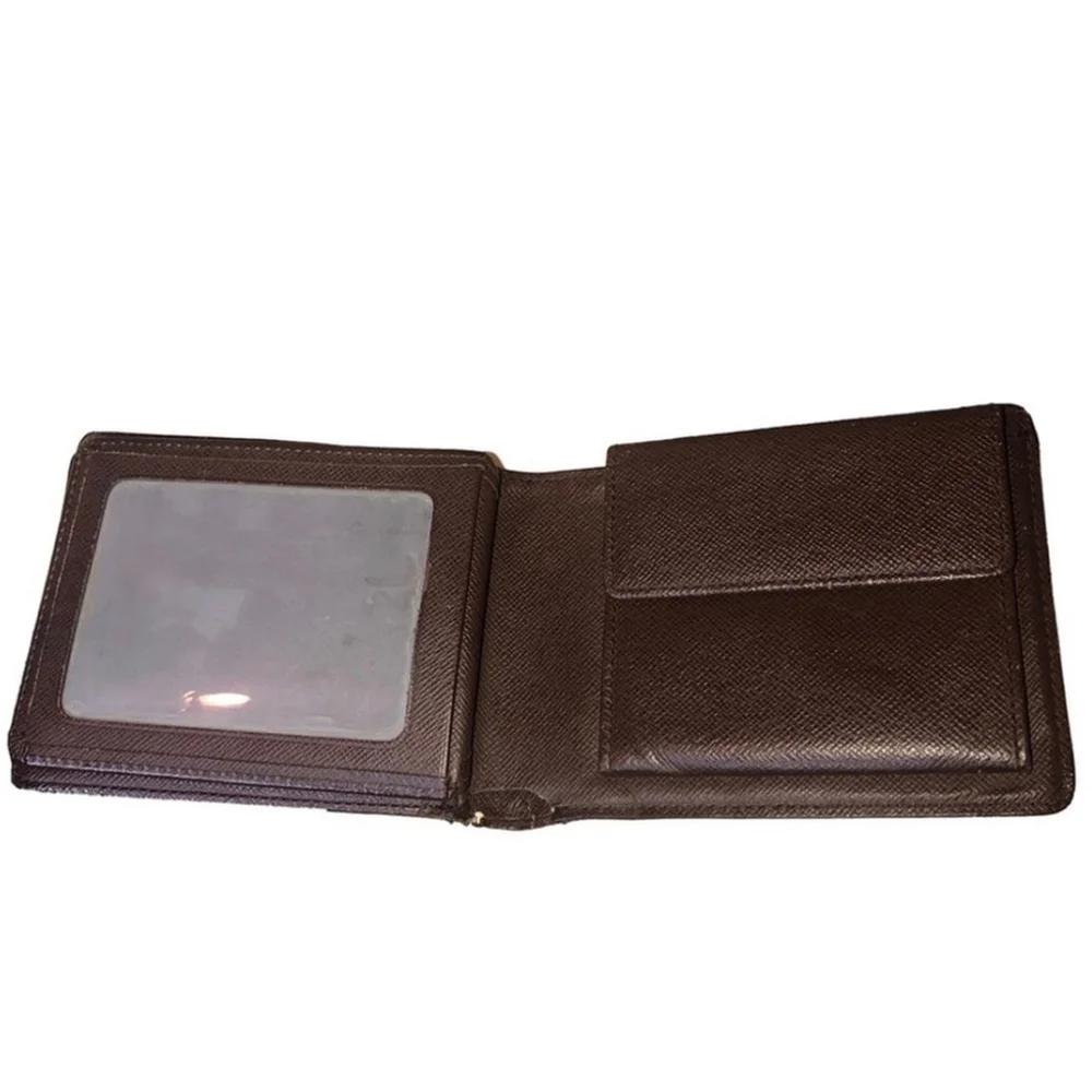 LOUIS VUITTON Damier Ebene Portefeiulle Florin Bifold Wallet - Repaired